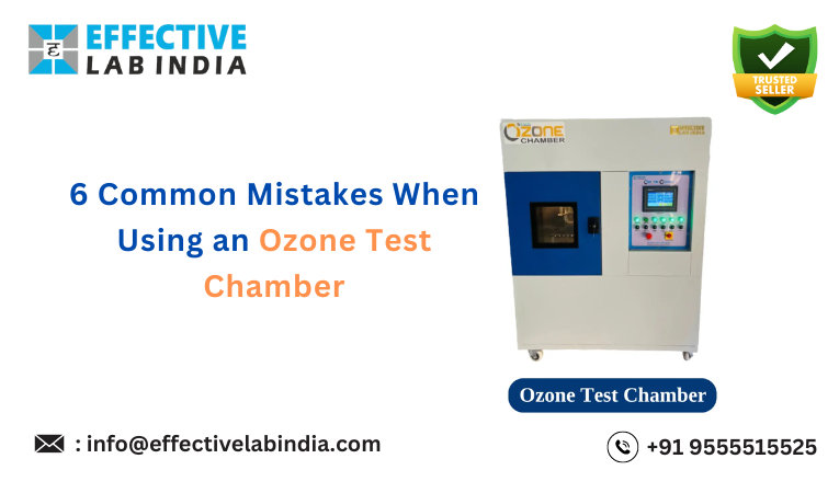 6 common mistakes when using an ozone test chamber